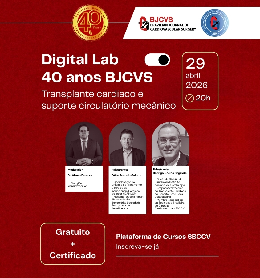 29/04 - Transplante card�aco e suporte circulat�rio mec�nico